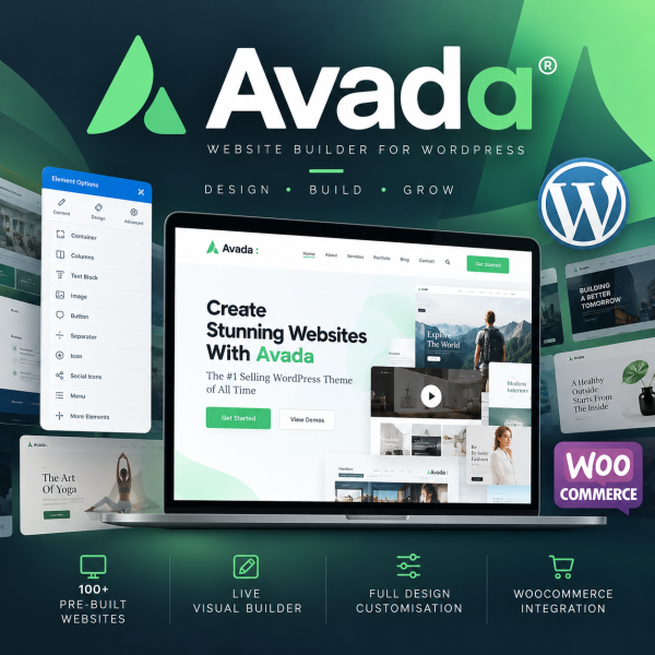 avada best wordpress website builder theme