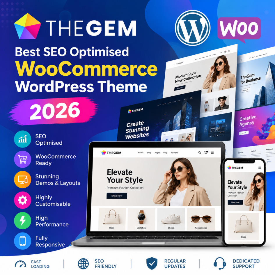 TheGem Best SEO-Optimised WooCommerce WordPress Theme