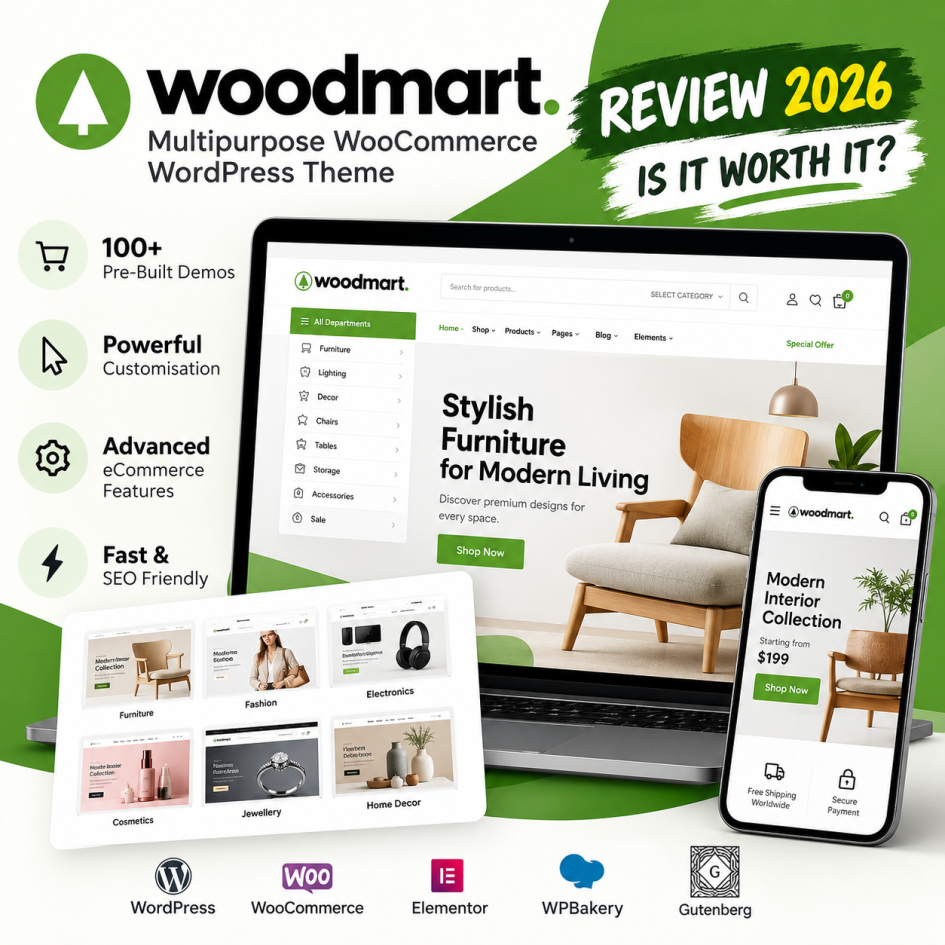 woodmart best woocommerce wordpress theme 2026